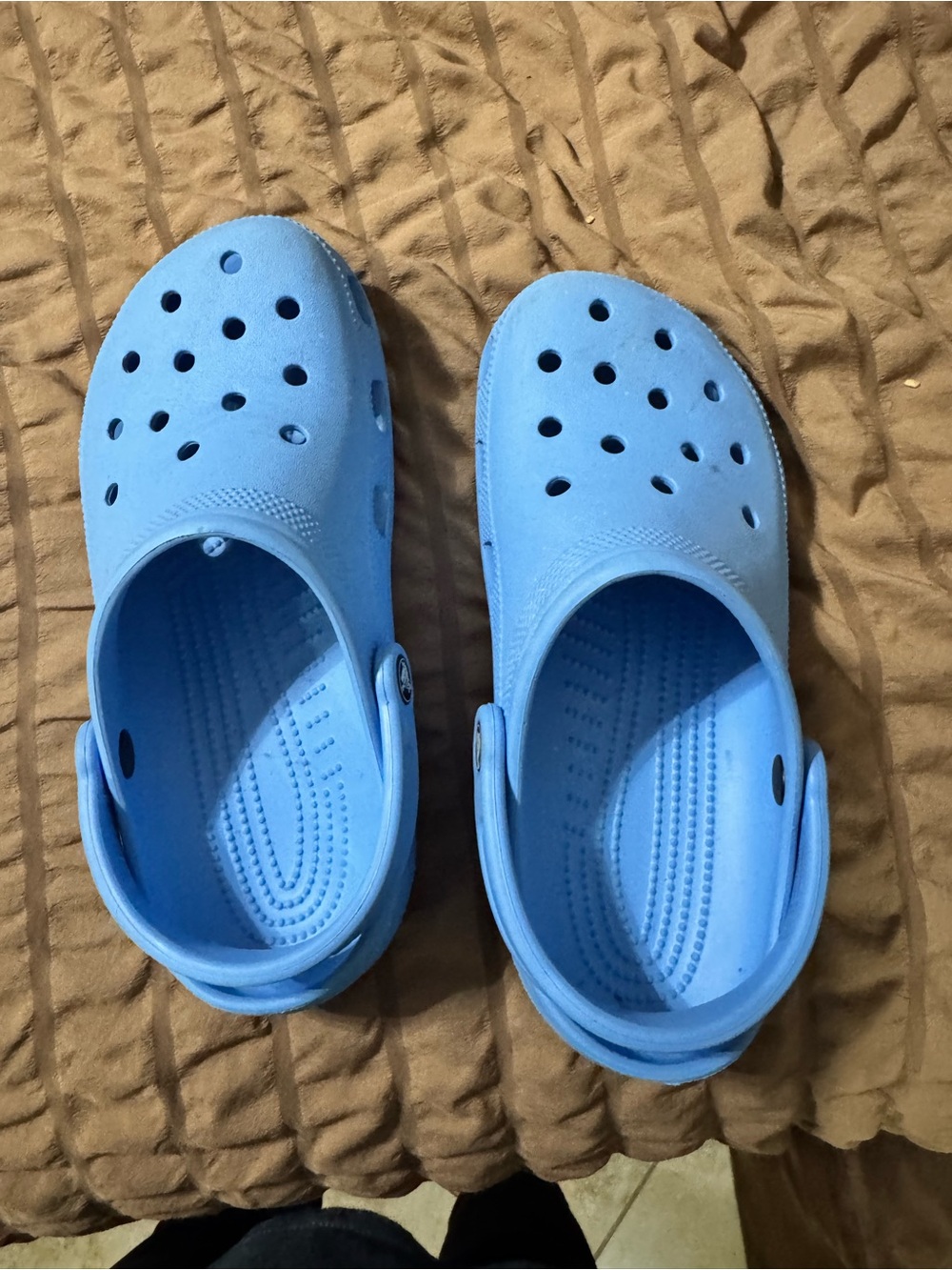 Crocs Light Blue Comfort Clog Shoes